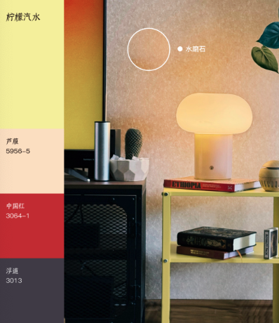 柠檬汽水|一抹色彩重启童真日子
艺术涂料效果图
艺术涂料质感图
艺术涂料家居图
艺术涂料立体纹理
艺术涂料产品