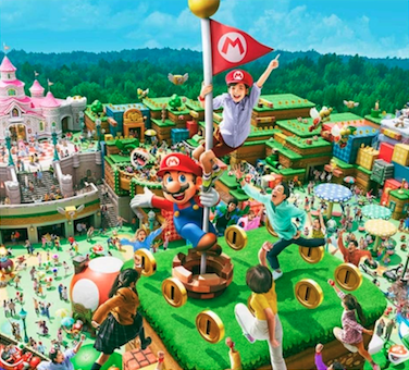 爱涂妆案例｜主题公园 - 日本大阪环球影城