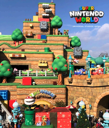 爱涂妆案例｜主题公园 - 日本大阪环球影城